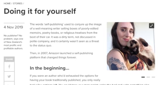 Screenshot of the first paragraph of the article