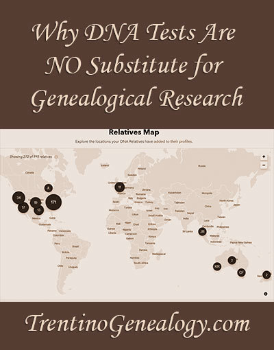 Why DNA Tests Are NO Substitute for Genealogical Research