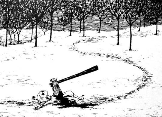 All illustrations by Edward Gorey. Who better to illustrate this than him?