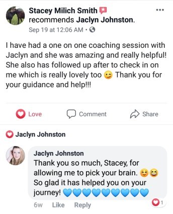 Stacey Testimonial