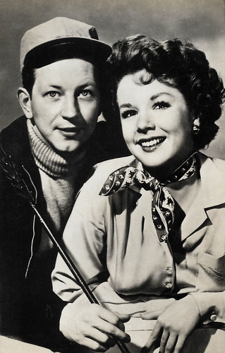 Donald O'Connor and Piper Laurie in Francis Goes to the Races (1951)