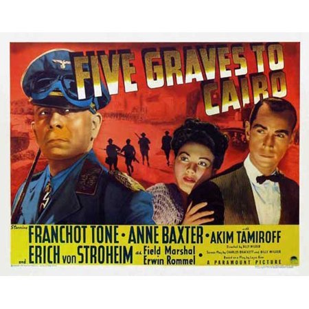 Image result for five graves to cairo poster