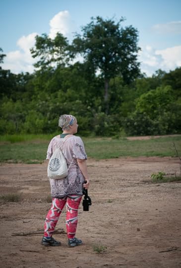 Walking during a drive safari, Mole National Park, Ghana
