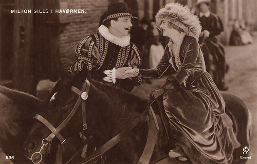 Milton Sills and Enid Bennett in The Sea Hawk (1924)