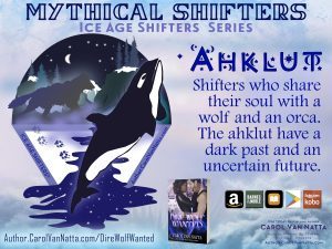 About mythical ahklut, shifters in the Ice Age Shifters series