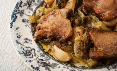 40 clove garlic chicken