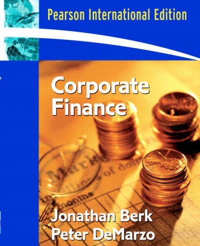 Corporate Finance: International Edition