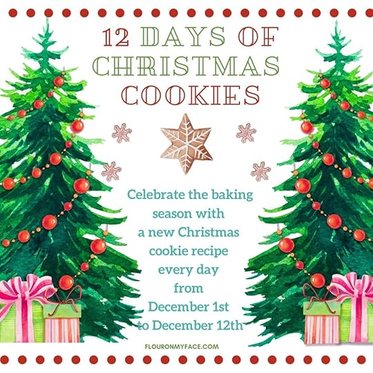 12 Days of Christmas Cookies celebration invitation