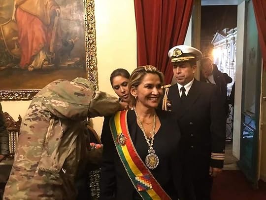 Right-Wing Bolivian Senator Defies Constitution, Declares Herself President
