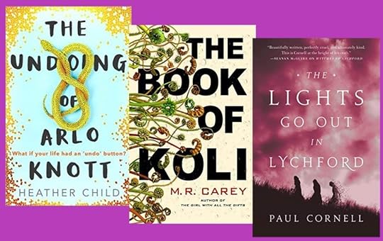 Arlo Knott, the book of koli, the lights go out in lichford