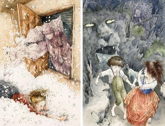 Frau Holle and Hansel & Gretel by Crista Unzner