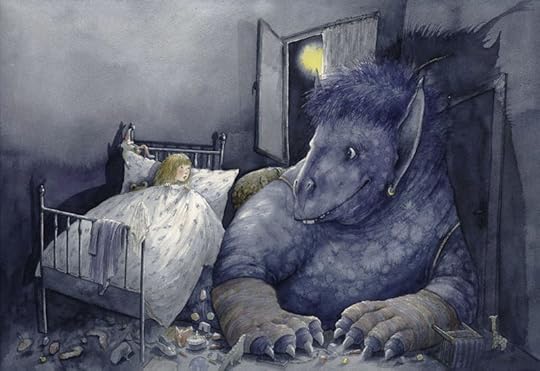 The Blue Monster by Crista Unzner