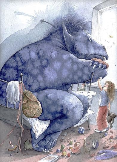 The Blue Monster by Crista Unzner