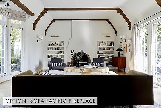 Sofa Facing Fireplace