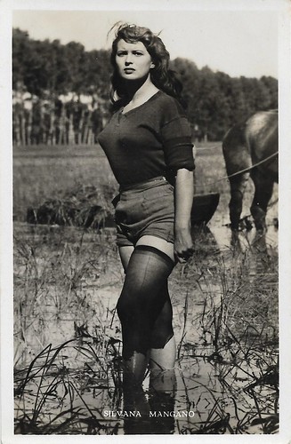 Silvana Mangano in Riso amaro