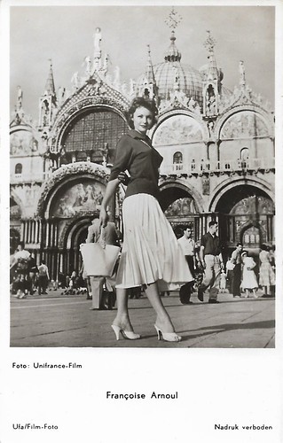 Françoise Arnoul in Venice