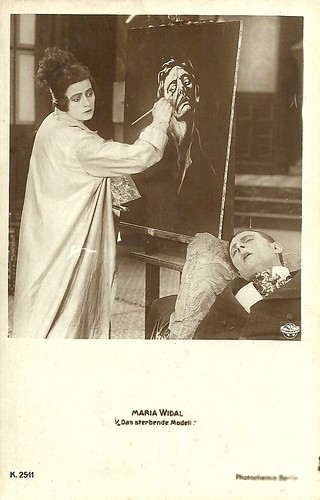 Maria Widal in Das sterbende Modell (1918)