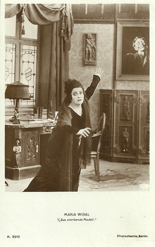 Maria Widal in Das sterbende Modell