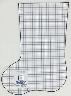 Printable Christmas Stocking Pattern by Nancy Zieman Productions