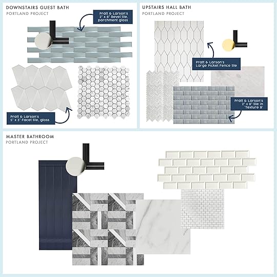 Tile Selection Portland Project Moodboard