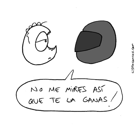 Otra viñeta de humor gráfico sobre la brutalidad policial.