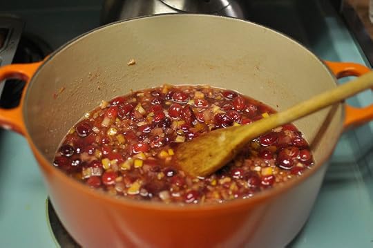 cooking the chutney