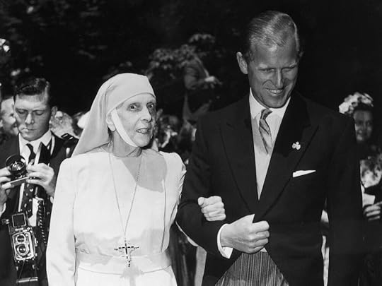 Princess Alice with her son Prince Philip, Duke of Edinburgh.