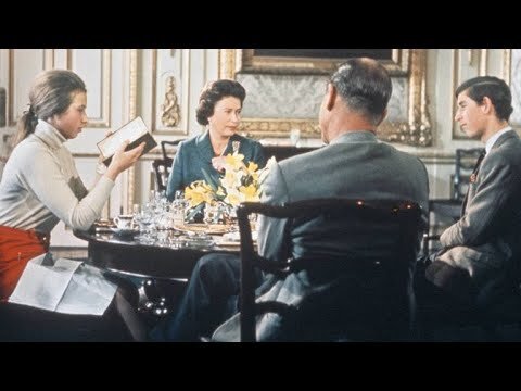 A scene from the Royal Family, which aired in June 1969 and attracted more than 30 million viewers. The Queen’s Christmas message that year was written, as she was afraid that another TV speech would lead to overexposure.