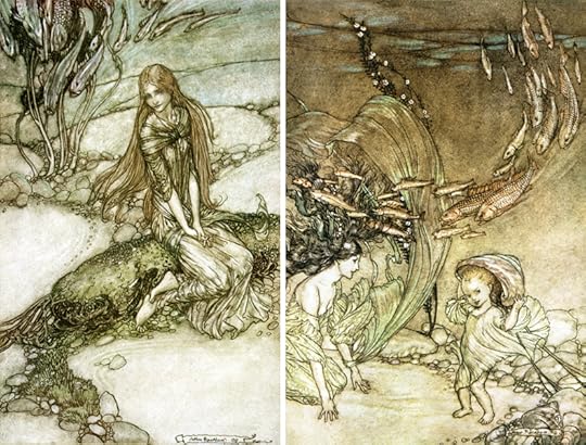 Undine illustrations by Arthur Rackham