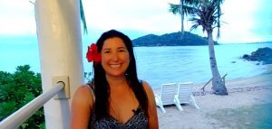 Lisa Niver at Malolo Island Resort in Fiji 2019