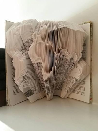 World Globe Map Folded Book Art Sculpture Ready by ExcuseMeDesigns
