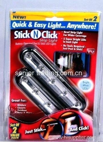 as seen on tv led light strip stick n click cordless samsung strips