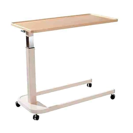adjustable bed table with 4 casters best tables o buying guide mobility wise