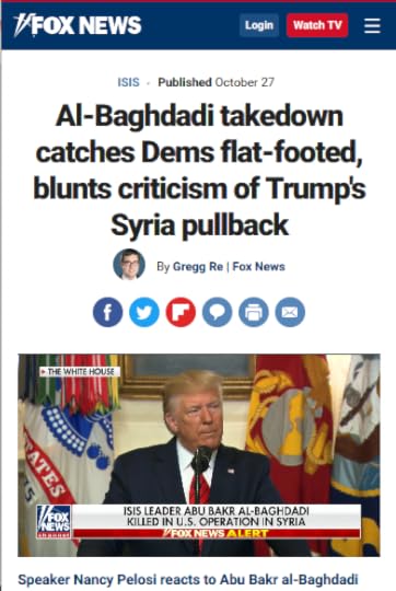 Fox News: Al-Baghdadi takedown catches Dems flat-footed, blunts criticism of Trump's Syria pullback