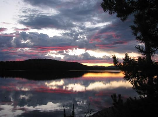 Image may contain: cloud, sky, tree, outdoor, nature and water