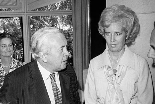 Harold Wilson with Marcia Williams/Falkender