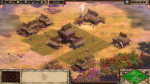 A Mongol town in the Age of Empires II Definitive Edition.