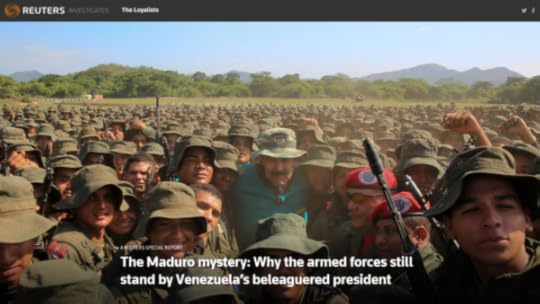 Reuters: The Maduro mystery: Why the armed forces still stand by Venezuela’s beleaguered president