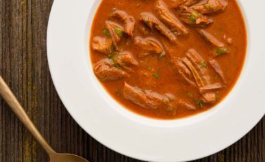 Guatemalan turkey soup