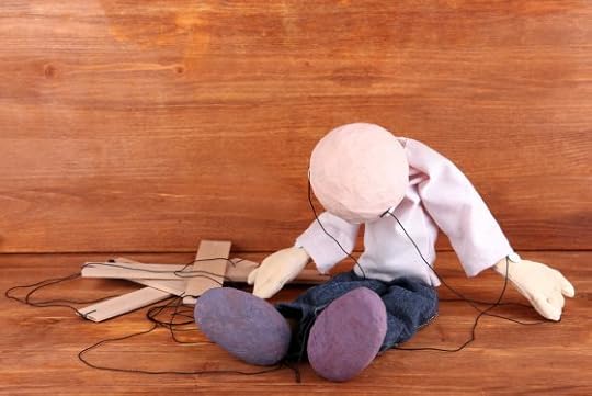 Image: a limp marionette