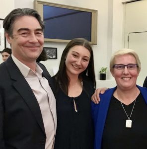 Nathaniel Parker, Angel Parker and Melanie Roylance