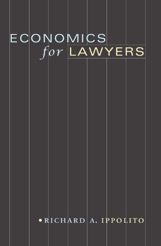 Economics for Lawyers (English Edition)