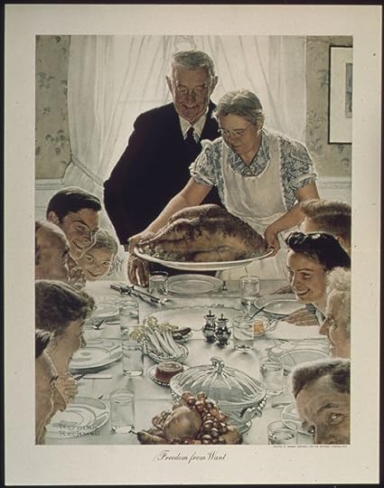 “Freedom from Want”, Norman Rockwell