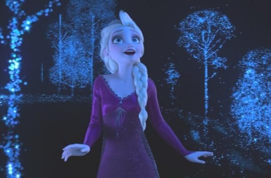 Elsa singing “Into the Unknown”