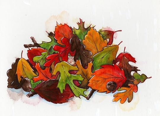Faber-Castell Pitt pens, Albrecht Durer watercolor markers, Polychromos color pencils on Canson Mixed Media artboard