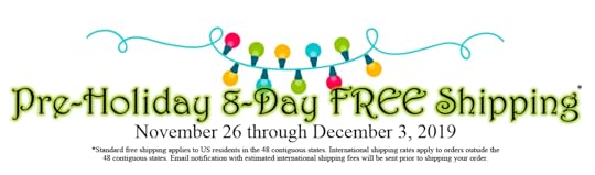 8-Day Pre Holidays Sale Nov. 26 through Dec 3, 2019 at shopnzp.com