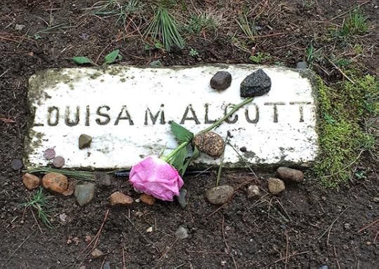 Louisa May Alcott's grave