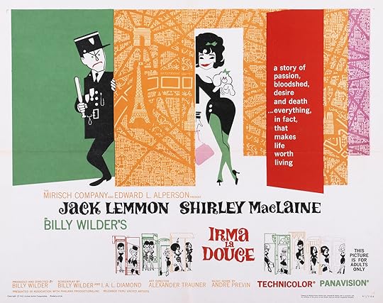 Image result for irma la douce poster