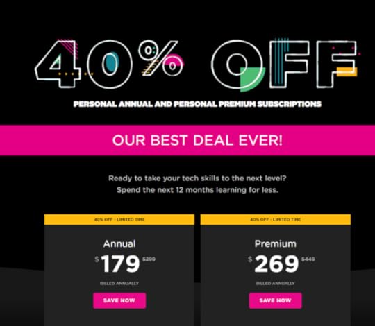 Pluralsight Black Friday