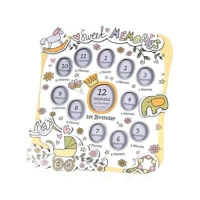 babys first year frame sweet dream first year frame gifts for baby baby picture frames baby art first year print frame baby first year photo frame australia